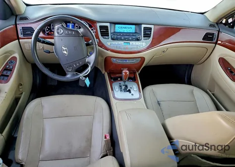 2014 Hyundai Genesis 3.8L из США, поврежденный, VIN KMHGC4DD4EU262710